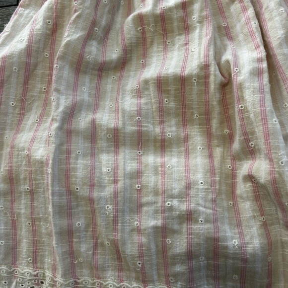 Rare Loveshackfancy Pink Isla Midi Embroidered Boho Dress - Picture 7 of 15